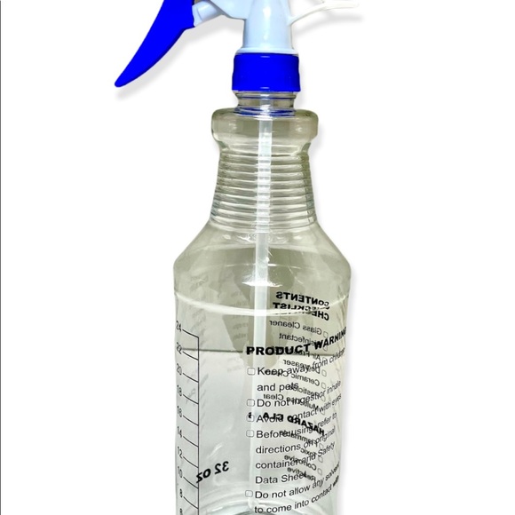 3 Pack Plastic Spray Bottles 32oz 3 Color Tops - Picture 8 of 14